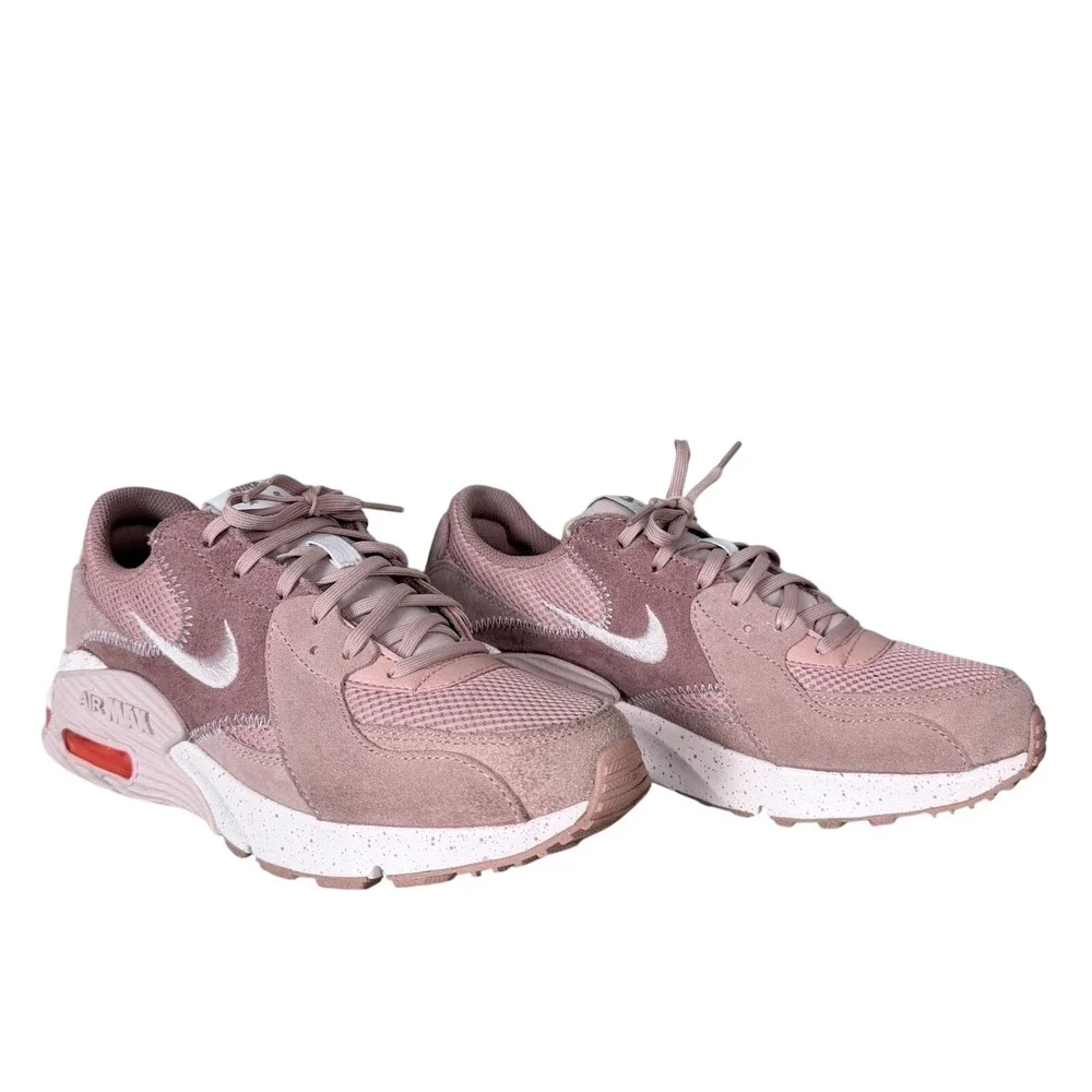Nike Air Max Excee Women‎ Size 9 Pink Oxford Rose Whisper Suede Sneaker Shoe